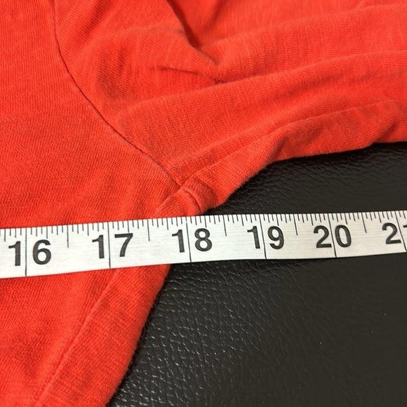 BODEN Red Collared Button Front Shirt Dress Pockets Sz 6 - Picture 9 of 13